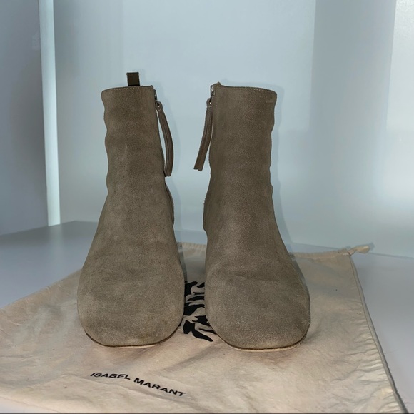 Isabel Marant Ankle Booties Size 38/ US 7.5 - Picture 4 of 6